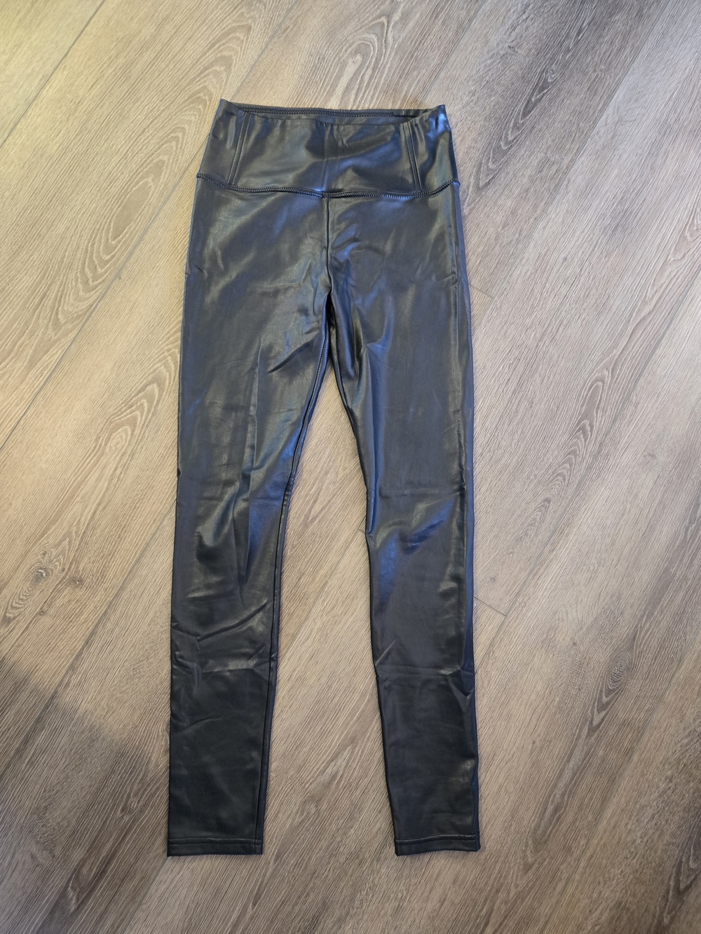 bagatelle Black Faux Leather Leggings